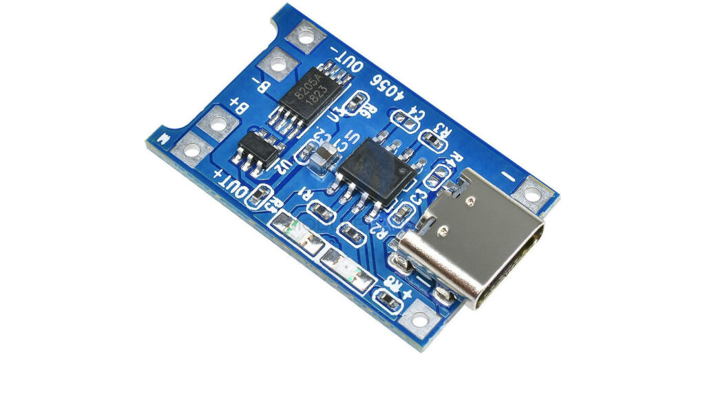 TP4056 плата защиты литий ионного аккумулятора